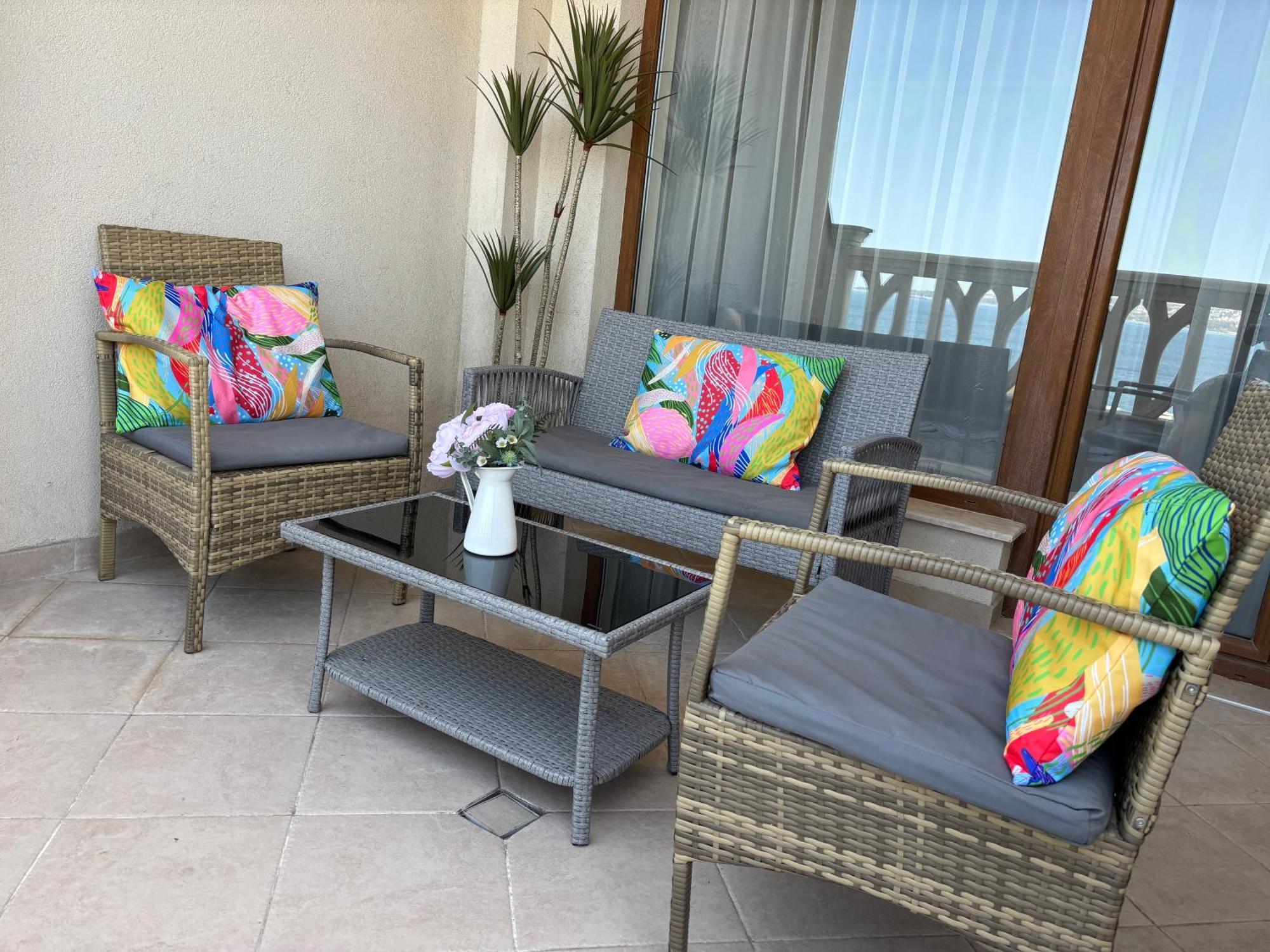 Azur Del Mar Seaview Apartment Varna Buitenkant foto